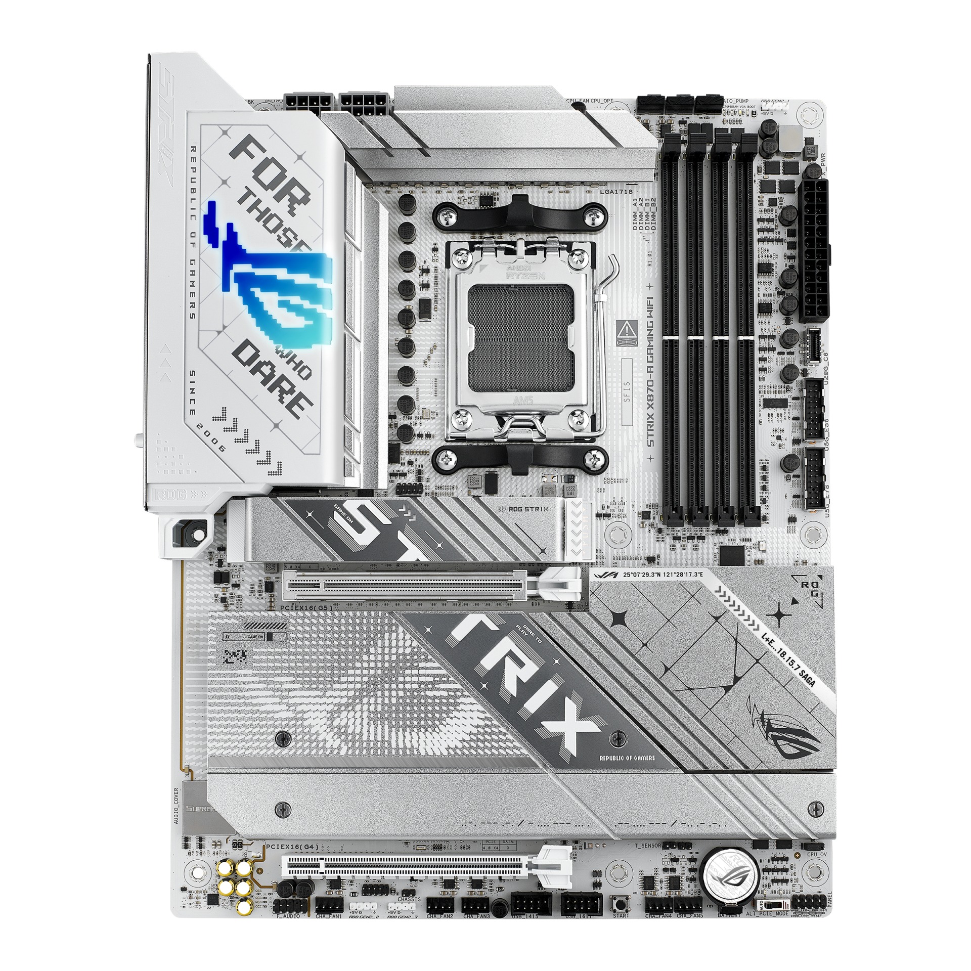 Материнская плата ASUS ROG STRIX X870-A GAMING WIFI (AM5, AMD X870, DDR5, ATX)