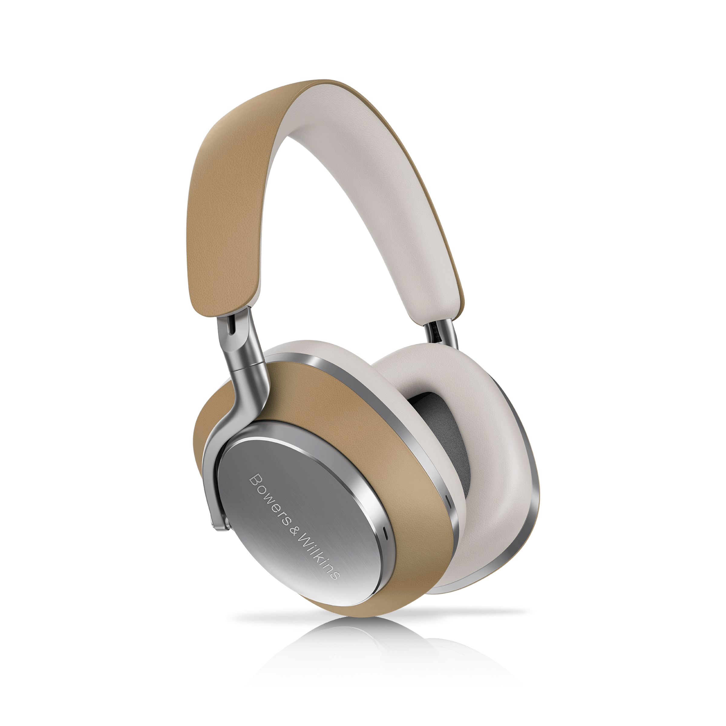 Bowers & Wilkins Px8 — флагманские накладные наушники с ANC, Tan