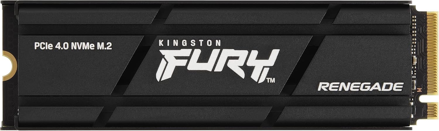 SSD Kingston FURY Renegade 4TB NVMe M.2 PCIe 4.0 с радиатором (SFYRDK/4000G)