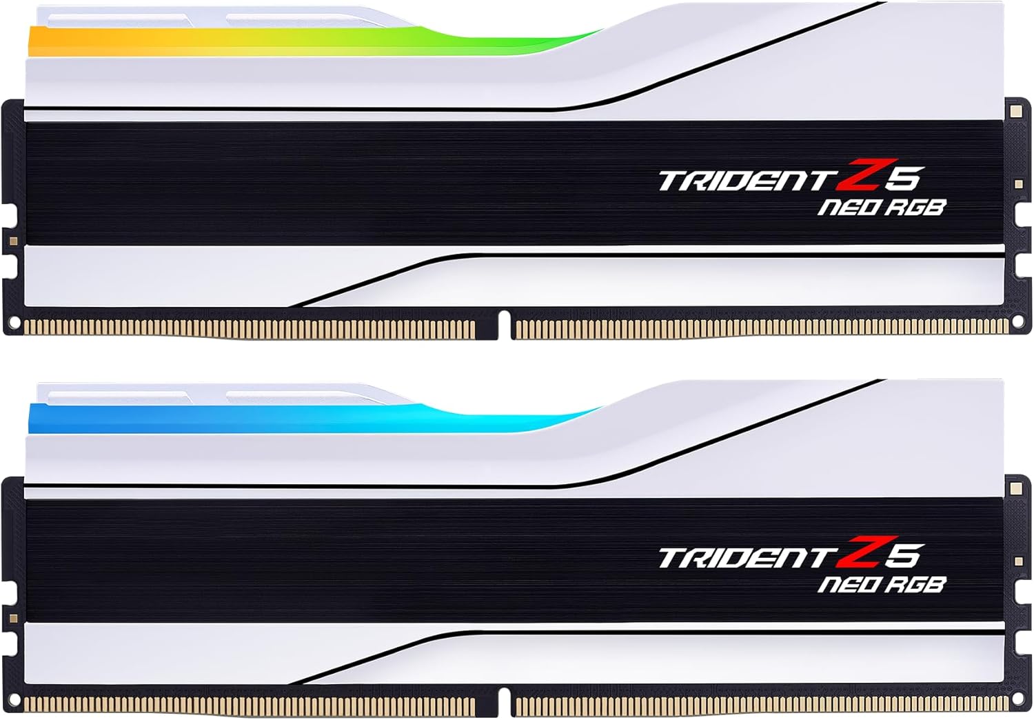 Оперативная память G.SKILL Trident Z5 Neo RGB DDR5 64GB (2x32GB) 6000MT/s CL30 White F5-6000J3036G32GX2-TZ5NRW