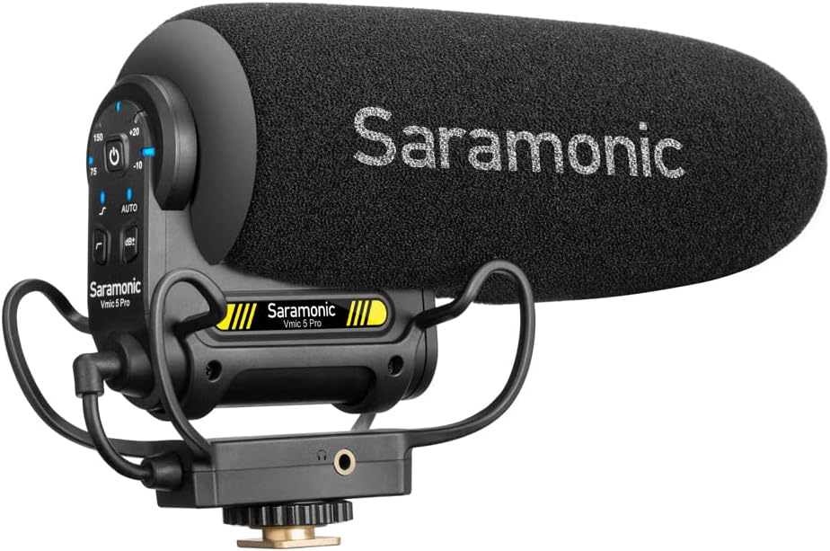 Saramonic Vmic5 Pro накамерный конденсаторный shotgun-микрофон