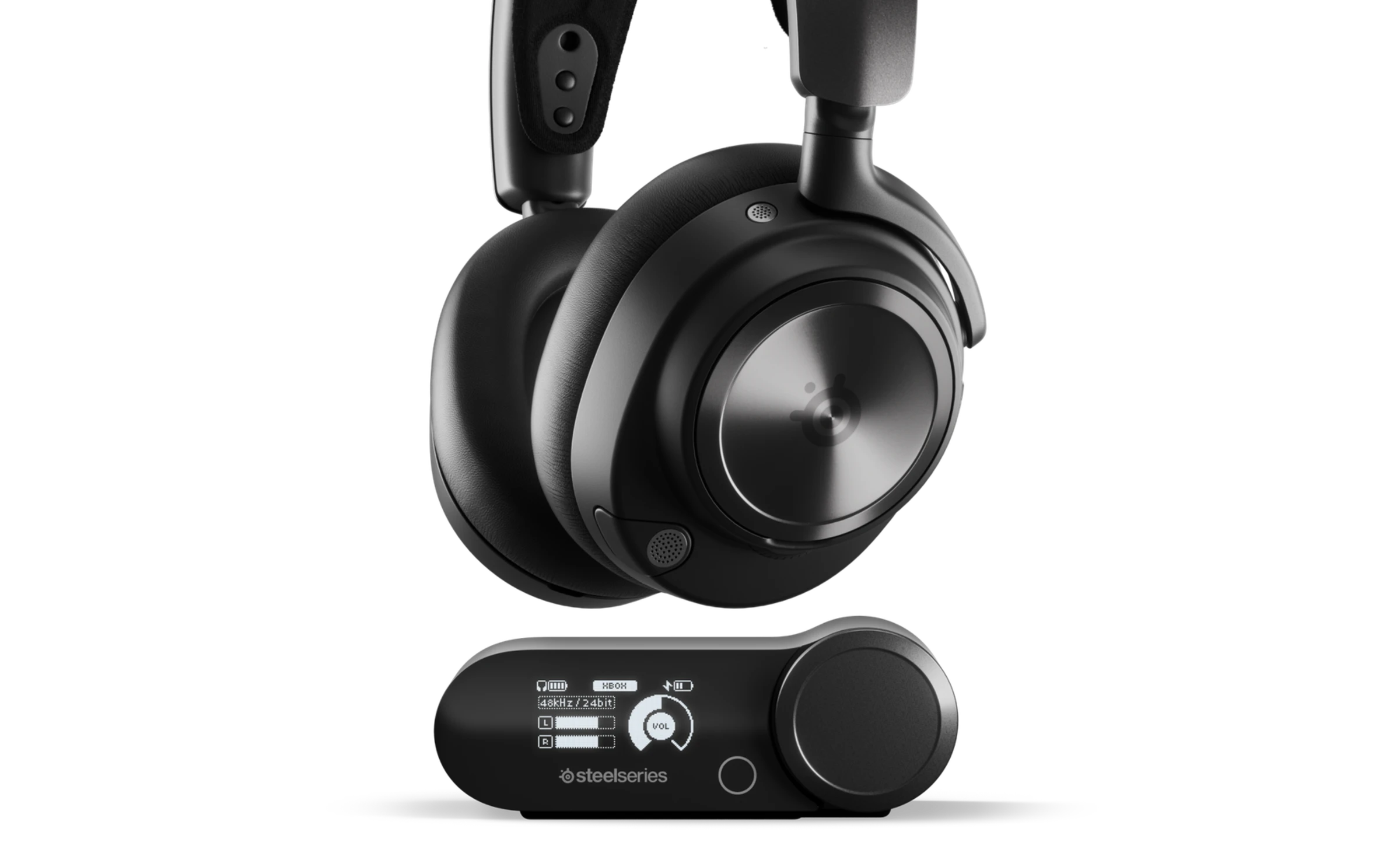 SteelSeries Arctis Nova Pro Wireless — беспроводная игровая гарнитура для Xbox/PC, Black
