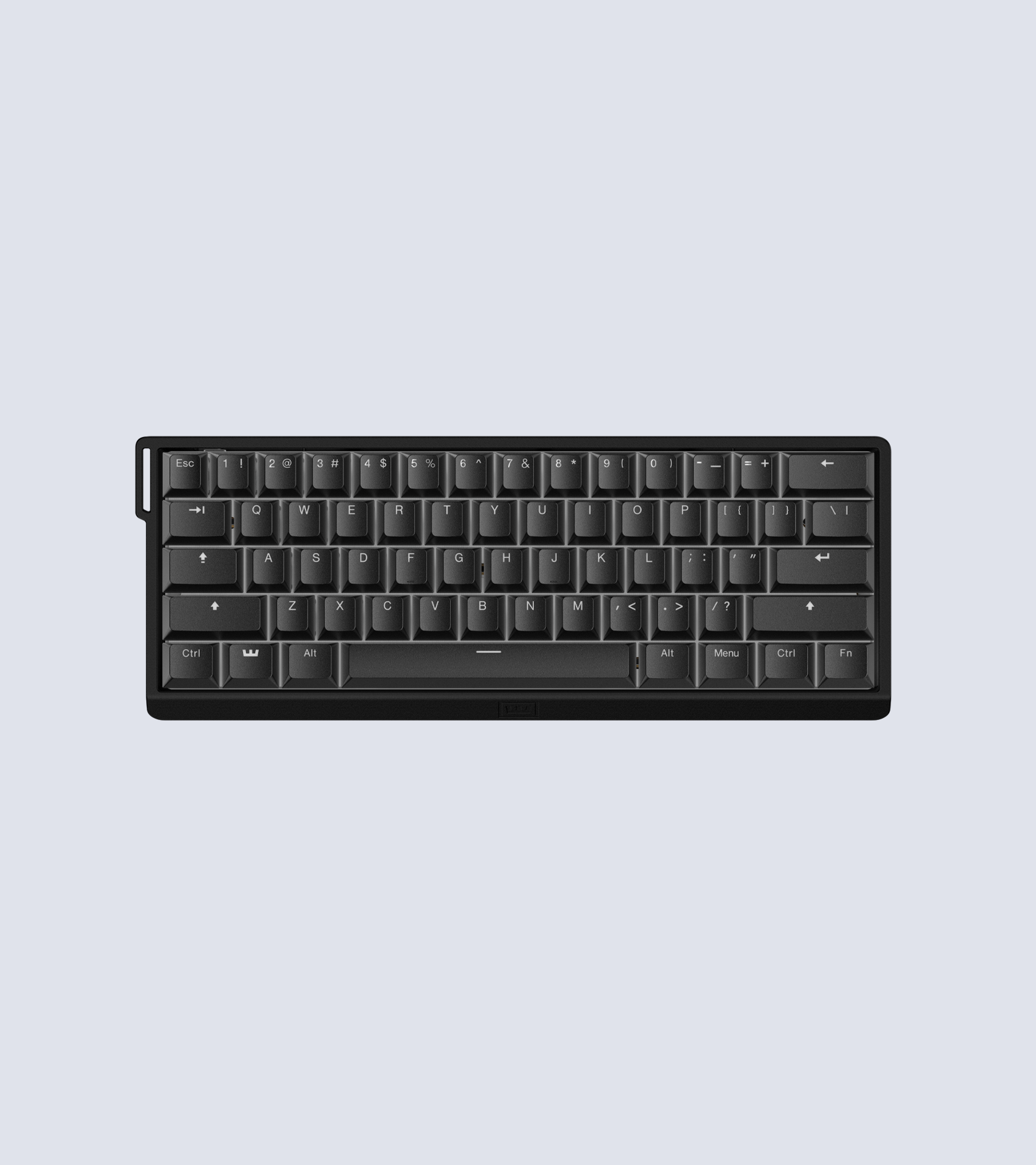 Клавиатура Wooting 60HE v2 Black ABS Plastic — 60%, Hall-effect, ANSI